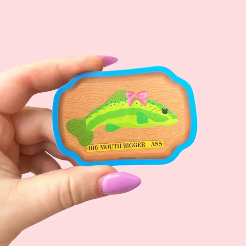 Bold Sassiness Statement Sticker