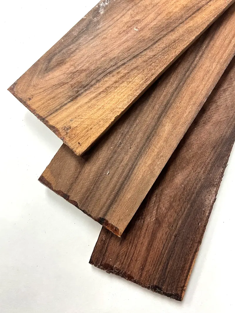 Bolivian Rosewood Luthier Thins – 21″ × 3″ × 3/8″ for Fingerboards or Inlays