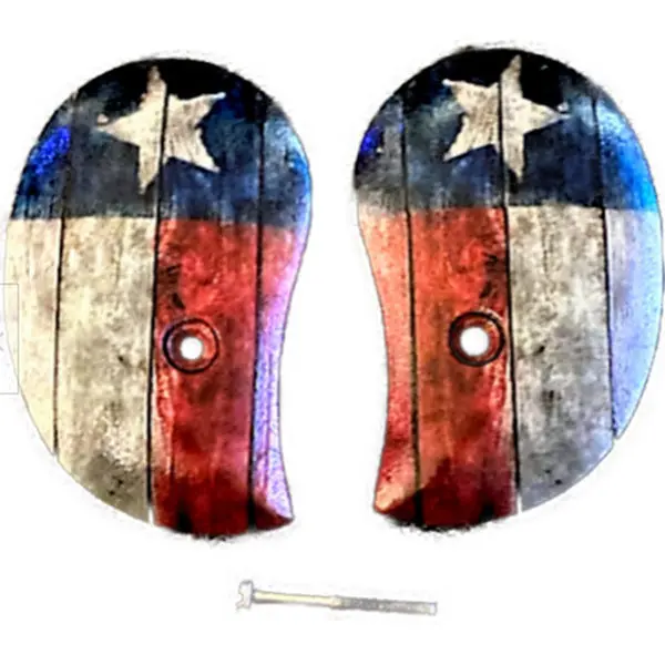Bond Arms Standard Derringer Grips with Texas Flag UV/HD Print