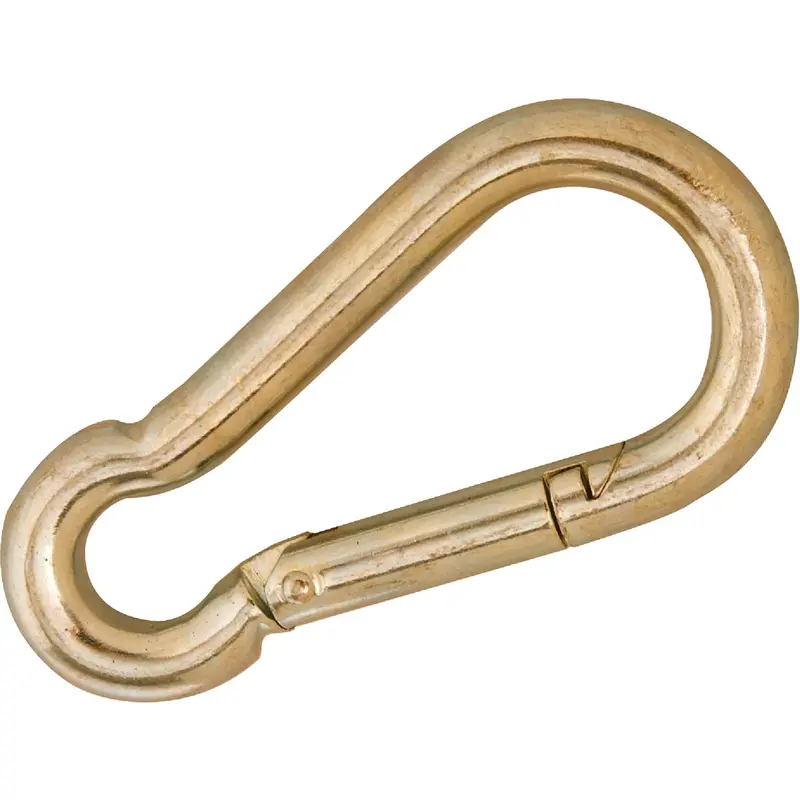 Campbell Heavy-Duty Snap Hook – 1/4" Size, 80 Lb Capacity, Zinc-Plated Steel 1