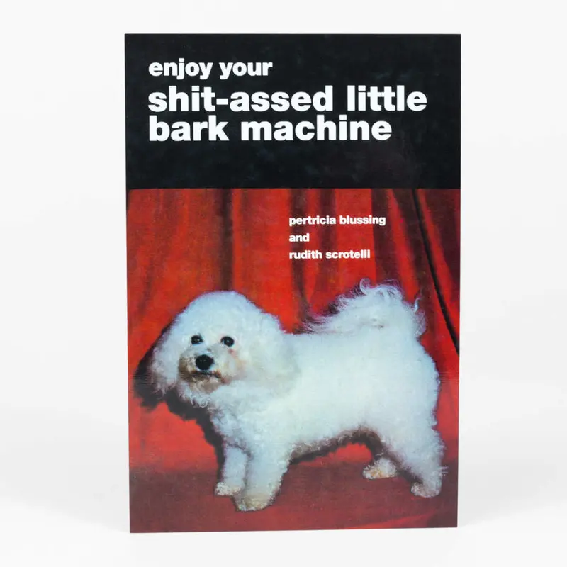 Canine Communication Postcard