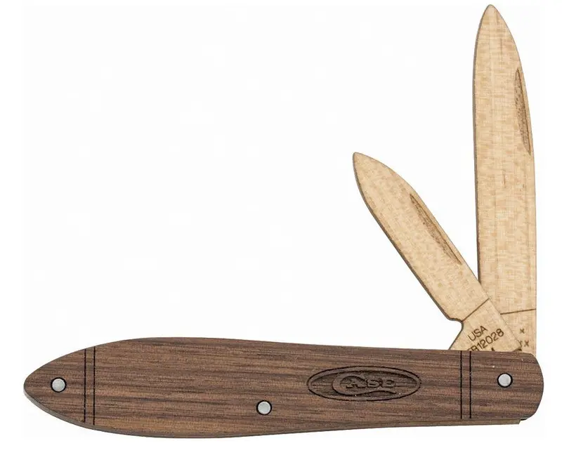 Case Wooden Knife Kit – Teardrop-Shaped Set in Collectible Gift Tin