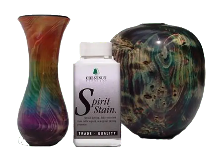 Chestnut Spirit Stain Set – 9-Color Professional Wood Dye Kit (8 oz Bottles)