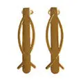 Christian Ichthys (Fish) Pen Clip – Faith-Based Stainless Steel Clip