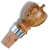 Chrome-Plated Cork and Bottle Stopper Combo Kit