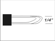 Colwood 1/4″ Round Tip Replacement for Uniform Circular Burns