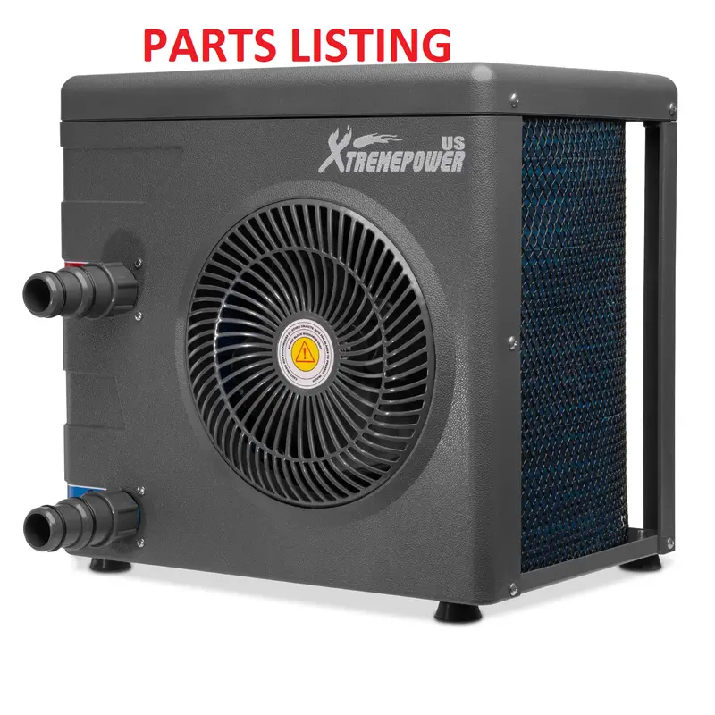 Compact 14,800 BTU Pool Heat Pump – XtremePowerUS Mini Series (Model 75219)
