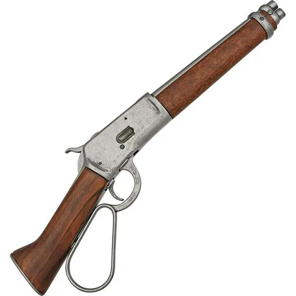 Compact Non-Firing Mares Leg Lever-Action Replica – 9.75″ Wall Display