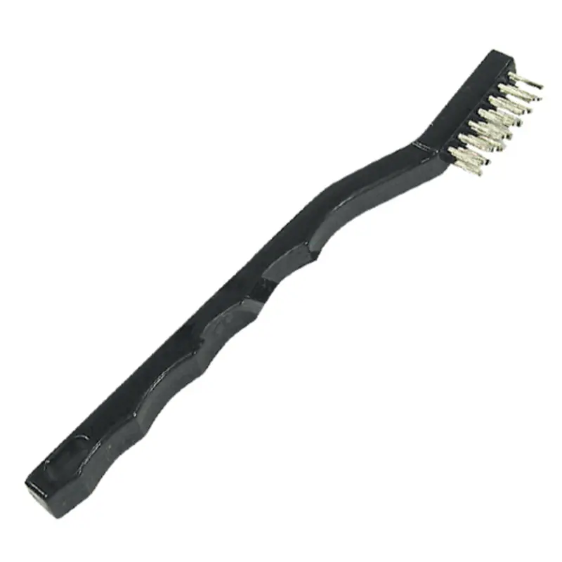 Compact Stainless Steel Detail Brush – Corrosion-Resistant Bristles
