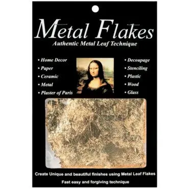 Composite Metal Leafing Flakes – 3-Gram Pack