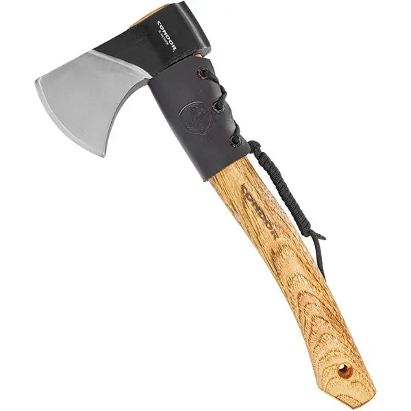 Condor Mountaineer Trail Hatchet – 14.13-Inch Lightweight Backpacking Axe