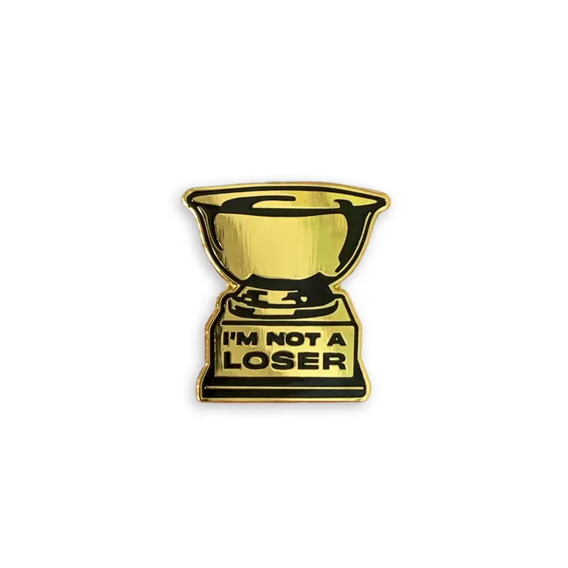 Confidently Unconventional Enamel Pin