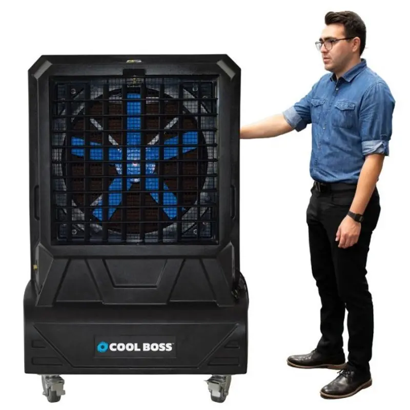 Cool Boss CB-26SL Evaporative Cooler with Adjustable Swing Louvers