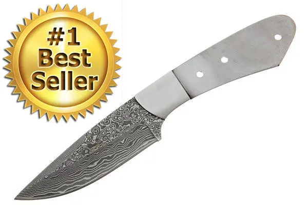 Craig’s Damascus Large Drop Point Knife – Forged from Premium Damascus Steel