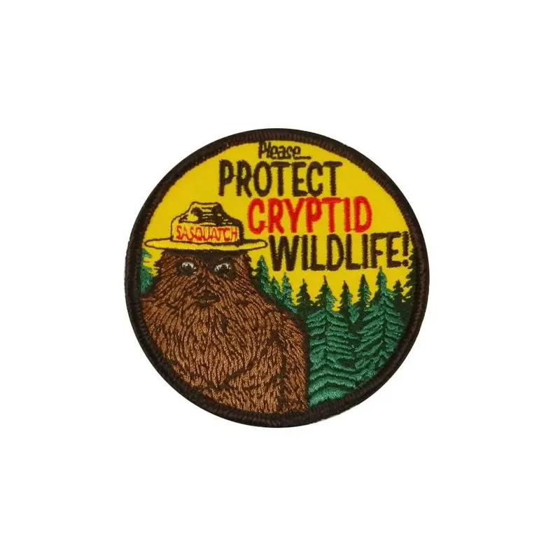 Cryptid Conservation Patch – ‘Protect Cryptid Wildlife’