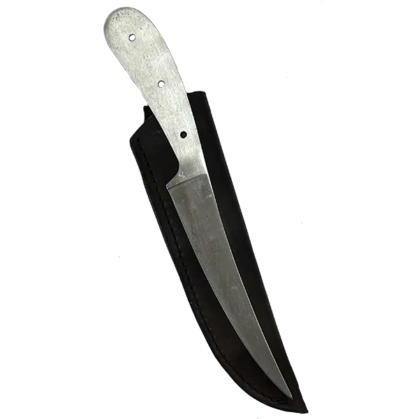 Custom-Fit Leather Sheath for Kodiak Fillet Knives – SHWW91 (1.5″ Opening, 7.5″ Length)