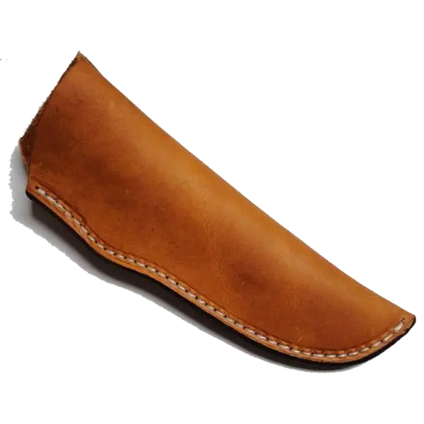 Custom Peanut Brittle Leather Knife Sheath – SHWW100-P (1.625″ Opening × 6.625″ Length)