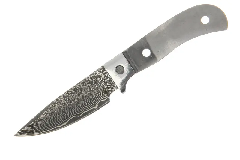 Damascus Reno Gambler Folding Knife – Artisan-Crafted with Pattern-Welded Steel