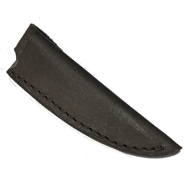 Dark Brown Leather Knife Sheath – SHWWA-DB (3/4″ Opening, 3.75″ Length)