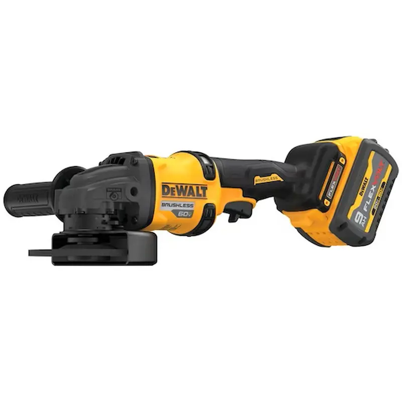 DEWALT 60V MAX Brushless 4-1/2″ to 6″ Angle Grinder with KICKBACK BREAK Safety System