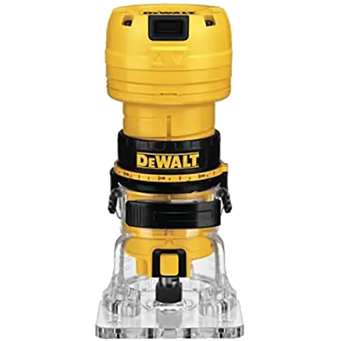 DEWALT DWE6000 – Corded Laminate Trimmer with Adjustable Depth Control