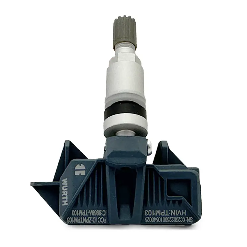 Dual-Frequency Clamp-In TPMS Sensor with Aluminum Valve Stem