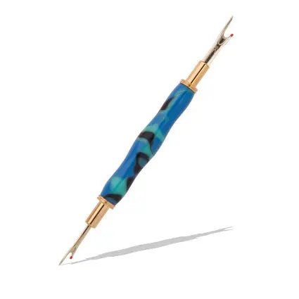 Dual-Size Hook Seam Ripper – 24K Gold-Plated Precision Tool