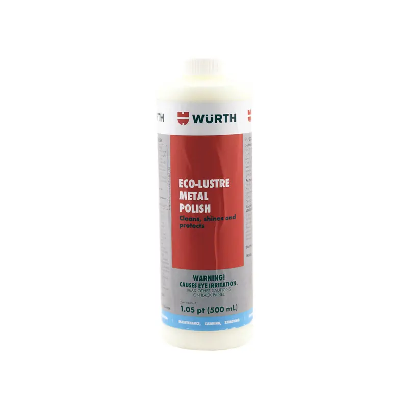 Eco Luster Metal Polish – Safe for Chrome, Brass, Aluminum & Stainless Steel