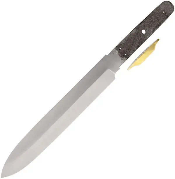 Economy 14.75″ Camp Knife with Carbon Steel Blade and Brass Guard