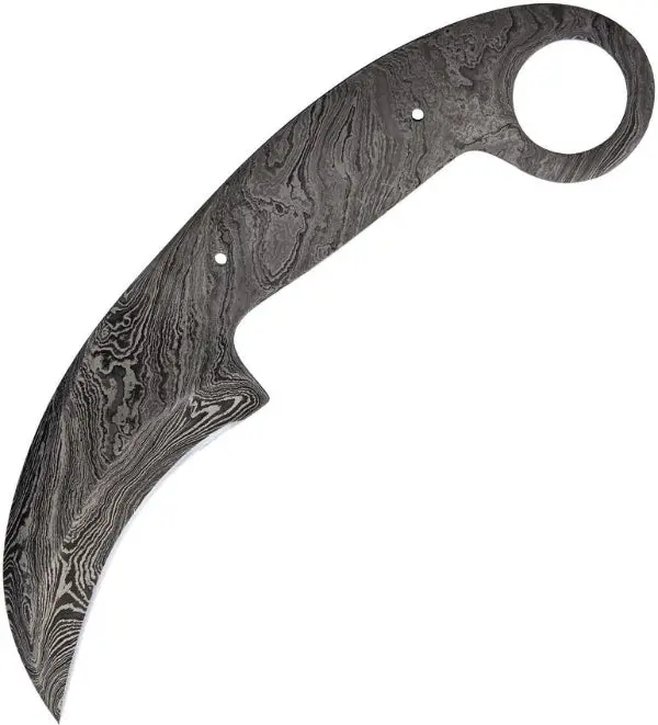 Economy 7.75″ Damascus Karambit Blade