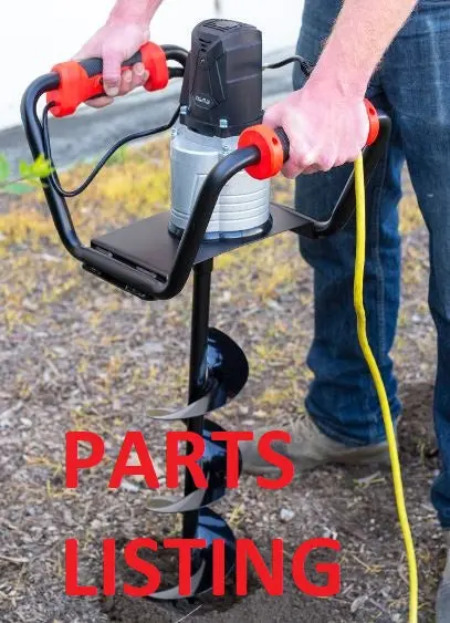 Electric Post Hole Digger (Model 85060) Spare Parts List