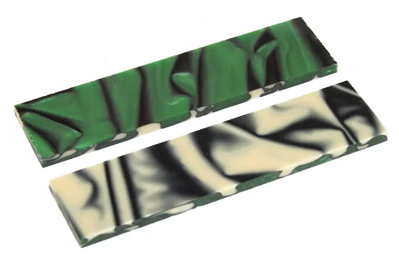 Emerald Sands Knife Handle Scales – 0.24″ Thick × 1.5″ × 5″ (Pair)