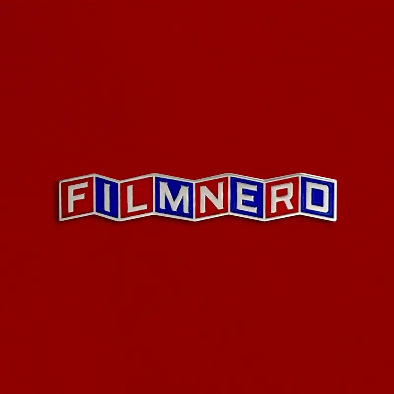 Film Nerd Themed Enamel Pin
