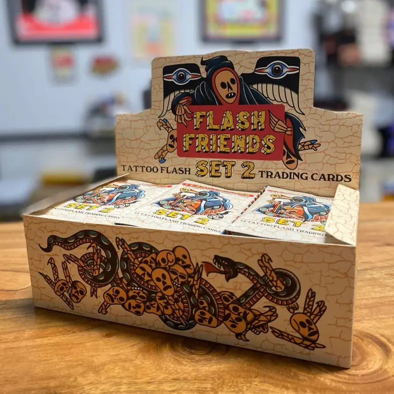 Flash Friends Volume 2 Tattoo Trading Cards