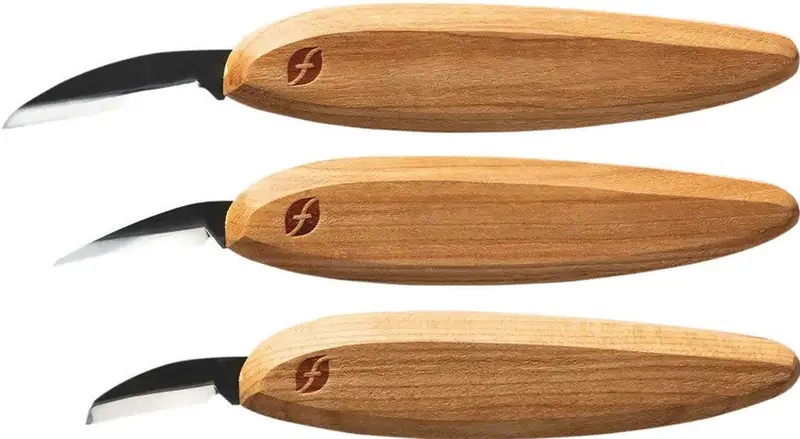Flexcut 3-Knife Premium Starter Set for Carvers (Model KNP500)