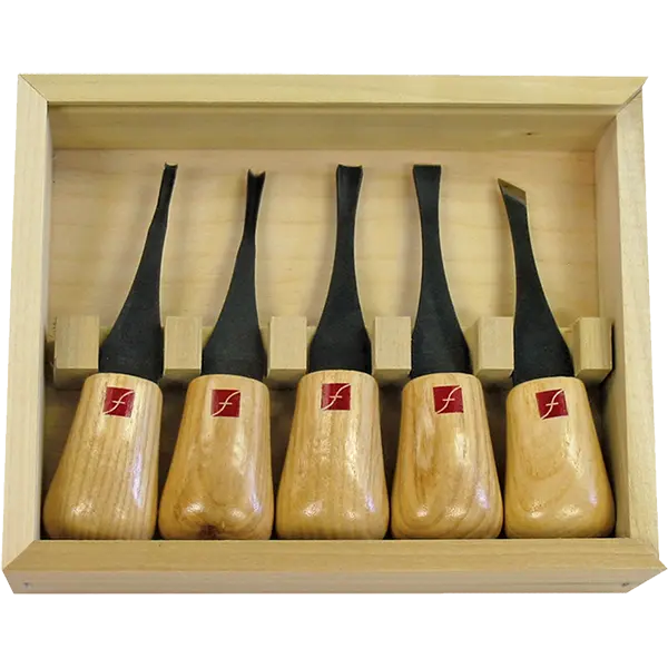 Flexcut FR310 Beginner’s Palm Carving Tool Set (5-Piece)
