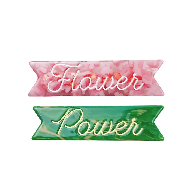 Flower Power Hair Clip Collection
