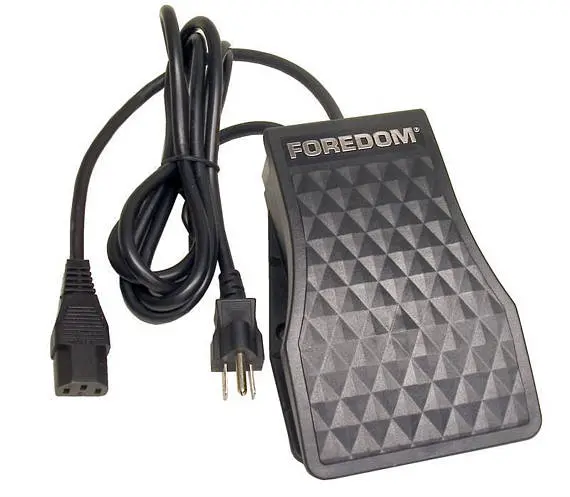 Foredom C.TXR-1 Foot Speed Controller – Compatible with TX, TXH, LX, and LXH Flex Shaft Motors (115V, Plastic Housing)