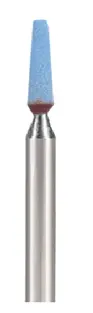 Foredom CeramCut Blue Stone – 3.2mm Shank, Flat Taper, 120-Grit Fine-Medium #A-CK897