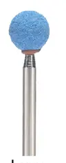 Foredom CeramCut Blue Stone – 3.2mm Shank, Large Ball, 120-Grit Fine-Medium #A-CK8122