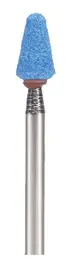 Foredom CeramCut Blue Stone – 3.2mm Shank, Taper Shape, 120-Grit Fine-Medium #A-CK844