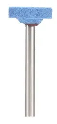 Foredom CeramCut Blue Stone – 3.2mm Shank, Wheel Shape, 120-Grit Fine-Medium #A-CK8182