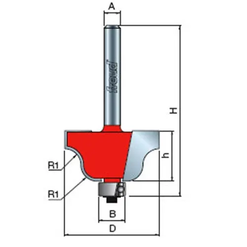 Freud Decorative Edge Router Bit Collection