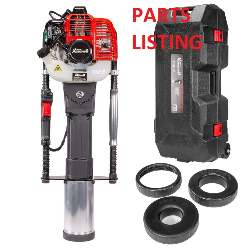Gas-Powered T-Post Driver – XtremePowerUS 52cc 2-Stroke EPA-Certified Unit (Model 81010-XP)