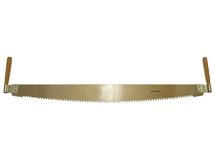 German Two-Person Crosscut Saw – 47″ Tuttle-Tooth Blade