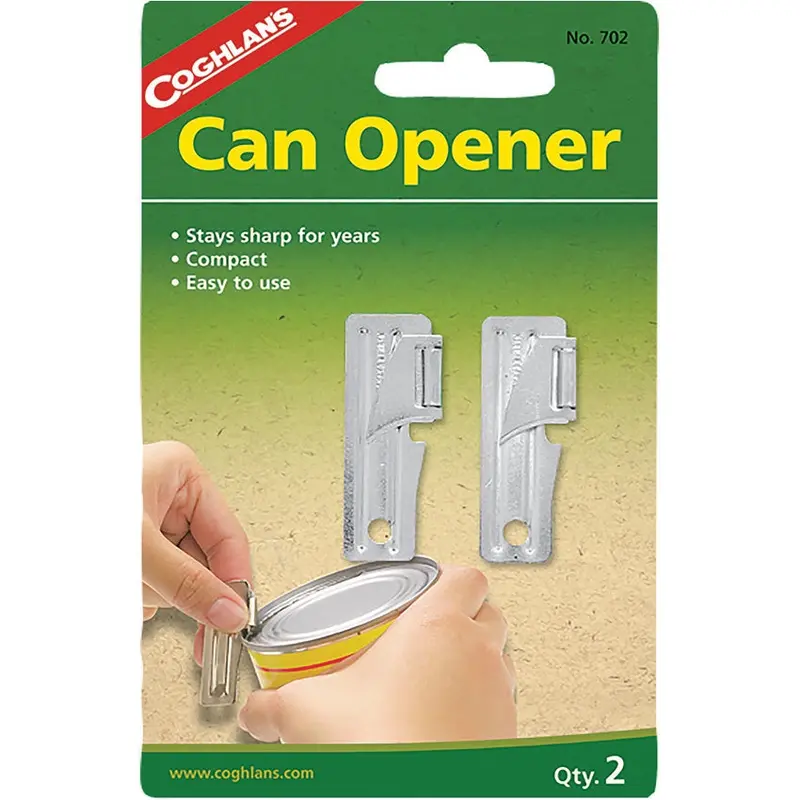 GI-Style Can Opener – Dual-Pack Military-Grade Utility Tool