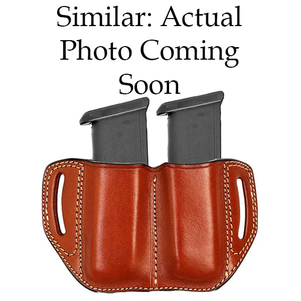 Glock 17/19/22/23/26/27 Dual Magazine Pouch – Black Tactical Carry Holder