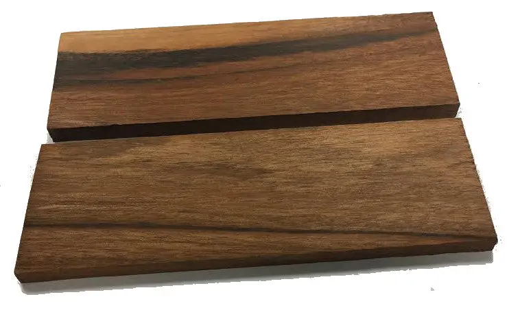 Goncalo Alves Hardwood Knife Handle Scales – Pair