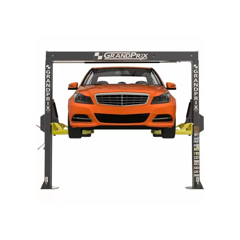 GrandPrix GP-7LCS Two-Post Lift – 7,000 lb Capacity, Low-Clearance Design (106.5″ Height)