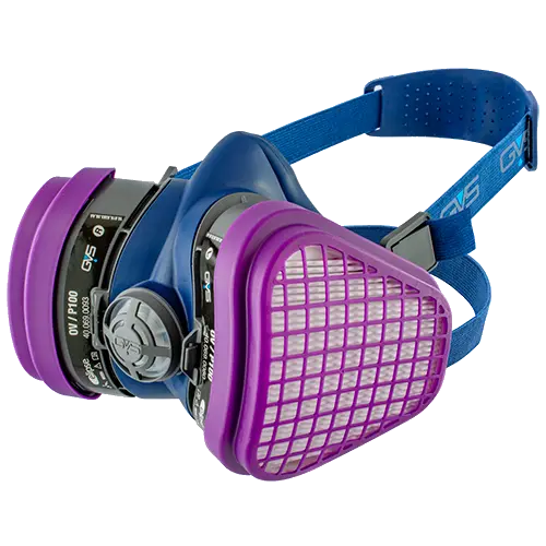 GVS Elipse Half-Mask Respirator – NIOSH-Certified Organic Vapor & P100 Particulate Protection